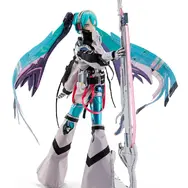 「初音ミク」が初の女性キャラMETAL BUILDに！衣装は着脱式、大胆にアレンジされたメカボディが飛び出す