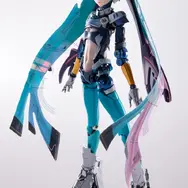 「初音ミク」が初の女性キャラMETAL BUILDに！衣装は着脱式、大胆にアレンジされたメカボディが飛び出す