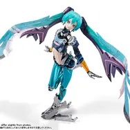 「初音ミク」が初の女性キャラMETAL BUILDに！衣装は着脱式、大胆にアレンジされたメカボディが飛び出す