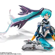 「初音ミク」が初の女性キャラMETAL BUILDに！衣装は着脱式、大胆にアレンジされたメカボディが飛び出す