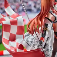 大胆にお腹魅せるレーシングガール姿！『STEINS;GATE』より「牧瀬紅莉栖」フィギュアが予約開始ー同衣装のぬいぐるみも展開
