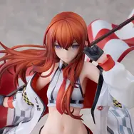 大胆にお腹魅せるレーシングガール姿！『STEINS;GATE』より「牧瀬紅莉栖」フィギュアが予約開始ー同衣装のぬいぐるみも展開