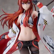 大胆にお腹魅せるレーシングガール姿！『STEINS;GATE』より「牧瀬紅莉栖」フィギュアが予約開始ー同衣装のぬいぐるみも展開