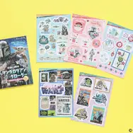 「マンダロリアン・アンド・グローグー」シールブックが本日9月30日発売！全てホログラム加工、実写アートからポップなイラストまで217枚収録