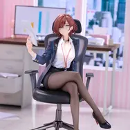 大人びた雰囲気のOLスタイル！『シャニマス』×『雀魂』コラボの「樋口円香」フィギュアが予約開始ー並べて飾りたい「浅倉透」も再受注