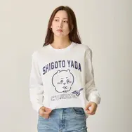 「ちいかわ」うさぎの髪がなびく“ファサ…”も！グッズ作成サービスに、「仕事ヤダ」「パスタライ助」など全5種カレッジ風デザイン追加