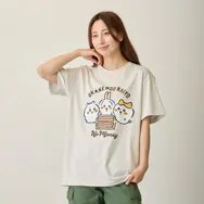 「ちいかわ」うさぎの髪がなびく“ファサ…”も！グッズ作成サービスに、「仕事ヤダ」「パスタライ助」など全5種カレッジ風デザイン追加