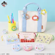 「お文具といっしょ」新作一番の全ラインナップ公開！“バブい”姿になったお文具さんたちのトートバッグ、マスコットなど盛りだくさん