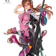プラグスーツに映える大迫力のボディライン！お値段約12万円の高級フィギュアキット「絶対領域　真希波・マリ・イラストリアス」が11月7日先行公開＆受注へ