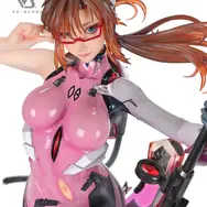 プラグスーツに映える大迫力のボディライン！お値段約12万円の高級フィギュアキット「絶対領域　真希波・マリ・イラストリアス」が11月7日先行公開＆受注へ
