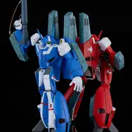 「超時空要塞マクロス」並べて飾りたい！「VF-1J スーパーバトロイド」2機プラモが予約開始ー“スーパーバルキリー”装備を立体化