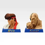 「ストリートファイター」新作一番くじのF賞「負け顔マグネット」がユニーク！ リュウやケン、春麗たちのボコボコ顔を磁石で飾れる