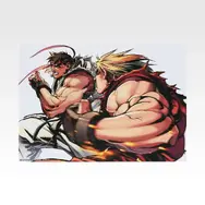 「ストリートファイター」新作一番くじのF賞「負け顔マグネット」がユニーク！ リュウやケン、春麗たちのボコボコ顔を磁石で飾れる