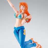 「ワンピース」新世界突入時の「ナミ」がアクションフィギュア化！豊かな表情パーツに加えて、魔法の天候棒や雷エフェクトなどが付属