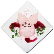 LUIDA'S BAR(ルイーダの酒場)」バレンタイン特別メニューに「ピンクモーモンティラミス」を用意