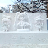 大通り会場の雪ミク(初音ミク) 大通り会場の雪ミク(初音ミク)