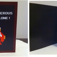 「一人で行くのは危険じゃ!」などバレンタインデーを祝うゲーム的なカード 