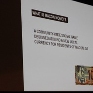 【GDC2011】ゲーム性を活用して地域活性化に・・・「メイコン・マネー」の実例 