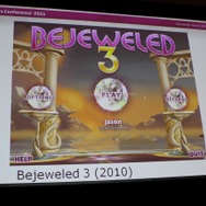 【GDC2011】毎日1億回以上遊ばれる不朽の名作パズル『Bejeweled』の10年を振り返るポストモーテム