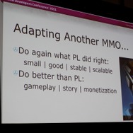 【GDC2011】本格的なMMORPGをスマートフォンで実現するための進化させるゲームデザイン