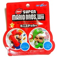 用途に合わせて選べる2種類のシール「NewマリオWii ソフピタ&ミニステッカー」・・・週刊マリオグッズコレクション第132回