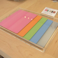 「iPad Smart Cover」ポリウレタン製シリーズの5色 「iPad Smart Cover」ポリウレタン製シリーズの5色