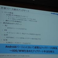 リリース後も毎週のようにアップデート
