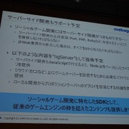 ngCoreを巡る現状。内容は順次公開され、「忍者」の一部ソースもサンプルとして提供予定。