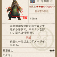 モンスターハンターポータブル3rd公式データ検索