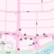 設置個所の地図 設置個所の地図