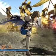 王異 両手に持った筆架叉で素早く攻撃