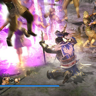 ホウ徳 両手に持った鉞で広範囲の攻撃を行う