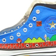 ブルー・左足左側