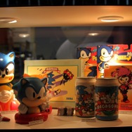 【gamescom 2011】20周年ソニック一色のセガブース、過去のグッズも展示