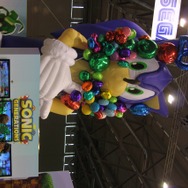 【gamescom 2011】20周年ソニック一色のセガブース、過去のグッズも展示