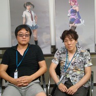 豊嶋プロデューサー（左）、毛利監督（右）