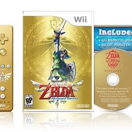 黄金のWiiリモコンとCDを同梱した『The Legend of Zelda: Skyward Sword』の限定版が発表