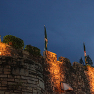 撮影は日が沈むまで続く