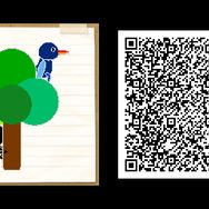 いくつかの生き物が合わさったギギギアルやナッシーのようなものを作ろうと思って、Wiiウェアの『きみとぼくと立体。』をモチーフにして作ろうと思ったのですが、出来なくて結果、木の下から鳥を眺める人というシンプルな構成になってしまいました。