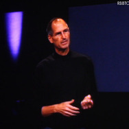 米アップルのCEOスティーブ・ジョブズ