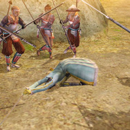 固有技「超飛込平身低頭剣」(ちょうとびこみへいしんていとうけん)