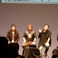 勢ぞろいした声優陣と井上氏