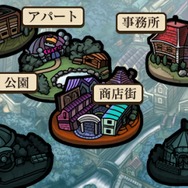 シナリオ初期はこの4カ所を行き来して聞き込み調査をします