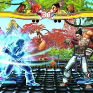 簡単コマンド入力発動時は青く輝く