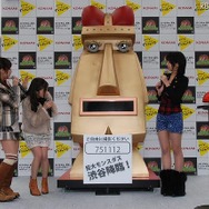 渋谷109に巨大モンスダスが登場!? ドラコレガールズも駆けつけた『ドラゴンコレクション』渋谷降臨ステージ