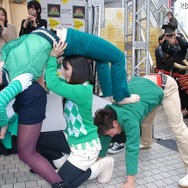 渋谷109に巨大モンスダスが登場!? ドラコレガールズも駆けつけた『ドラゴンコレクション』渋谷降臨ステージ