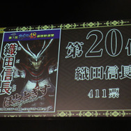 20位の織田信長は、見事悪運(?)によりドラマCD出演決定