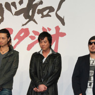 斎藤さん(左)、高知さん(中央)、RED RICEさん(右)