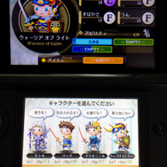 キャラクターごとにパラメーターが違うのでパーティ編成は慎重に