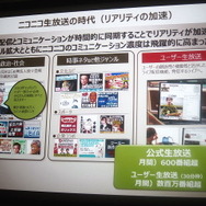アーカイブ動画から生放送へ
